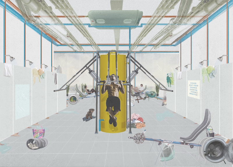 Communal shower laundry floors definite version